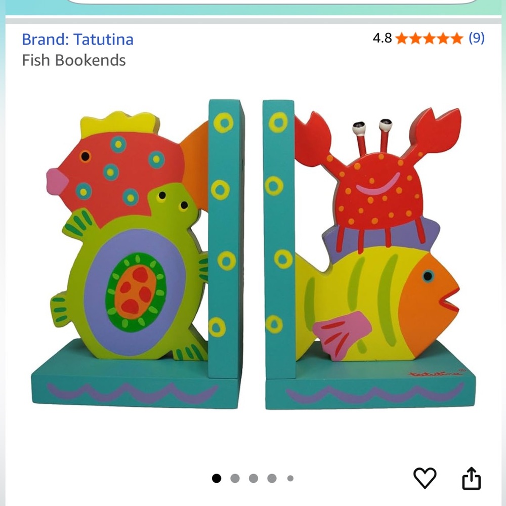 Tatutina Fish Bookends